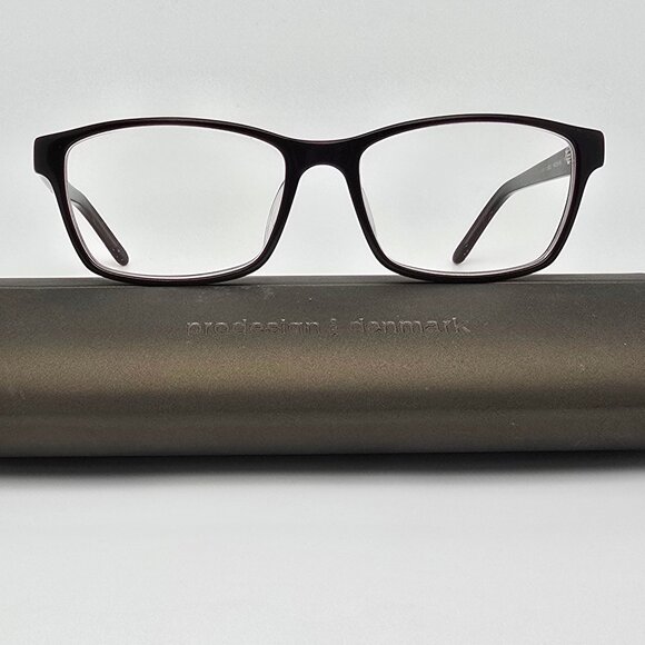 Prodesign Denmark 1720 c.5022 Brown Plum Eyeglasses Frame w/ Case 54-16-140 - Picture 1 of 16
